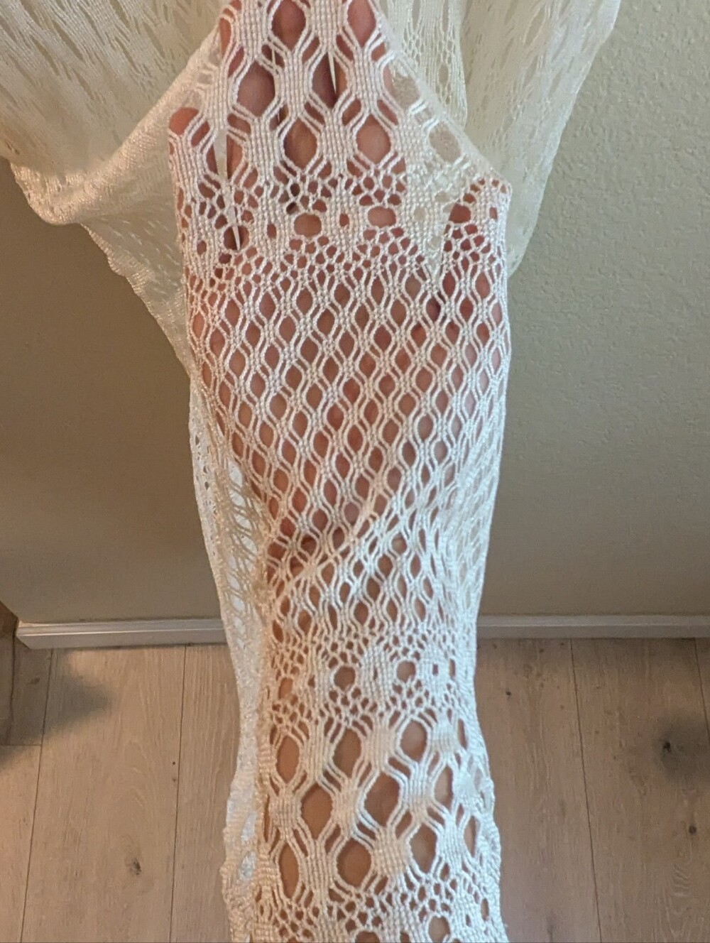 Knit Pattern Mini Dress - Picture 3 of 7